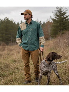 Vtg 90's Columbia Sportswear Green Button Up Shooting Hunting Shirt Size Large L